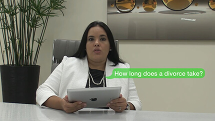 How long does a divorce take?